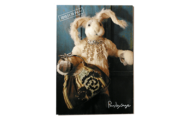 2010年コレクション 誂えのアート刺繍